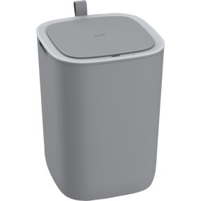 Affaldsspand, Morandi, gr�, plast, 12 l, med sensor og touch l�g *Denne vare tages ikke retur*