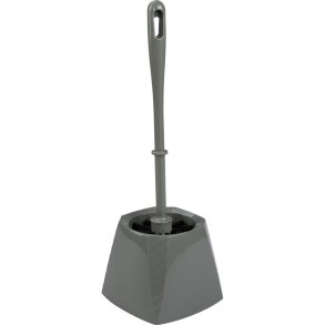 Toiletb�rste, Minatol, 35cm, �8cm, gr�, genanvendt plast