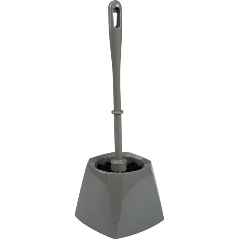 Toiletb�rste, Minatol, 35cm, �8cm, gr�, genanvendt plast