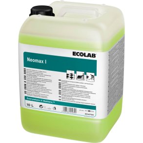 Gulvreng�ring, Ecolab Neomax I, 10 l, med farve og parfume