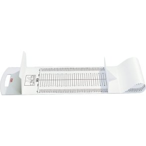 L�ngdem�ler, Seca, Seca 210, 125x14x30cm, hvid, til babyer og sm�b�rn, foldbar, m�leomr�de 10-99 cm *Denne vare tages ikke retur*