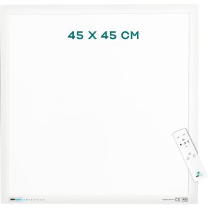 LED-panel, 45x45cm, hvid, til synspr�vetavle, inklusiv fjernbetjening *Denne vare tages ikke retur*