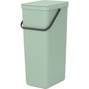 Affaldsspand, Brabantia Sort & Go, jade gr�n, plast, 40 l, ekskl. v�gbeslag *Denne vare tages ikke retur*