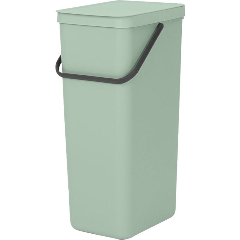 Affaldsspand, Brabantia Sort & Go, jade gr�n, plast, 40 l, ekskl. v�gbeslag *Denne vare tages ikke retur*