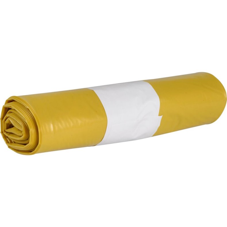 S�kko-Boy s�k, gul, LDPE/genanvendt, 42x103cm, 2-i-1, til opdeling af 60 l S�kko-Boy stativ