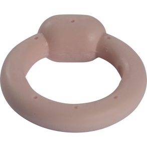 Pessar ring, Milex, 4, �70mm, lyser�d, silikone, med knop