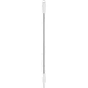 Skaft med gevind, Vikan, 84cm, �2,2cm, hvid, aluminium/PP *Denne vare tages ikke retur*