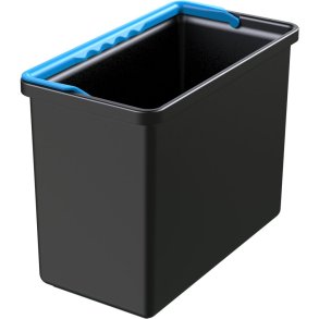 Inventarspand, Nordic Recycle Trolley 2.0, 30,1x16x23,7cm, sort, genanvendt plast, 7 l, med bl� hank