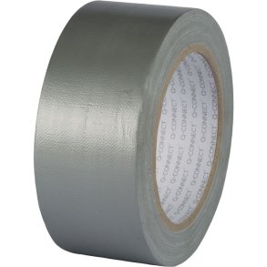 Gaffatape, 25m x 4,8cm, s�lv
