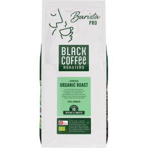 Kaffe, BKI Black Coffe, Organic, helb�nner, 1 kg, 1 kg