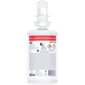 H�nddesinfektionsskum, Tork S4, 950 ml, 75% alkohol, 0,6 ml pr. dosering