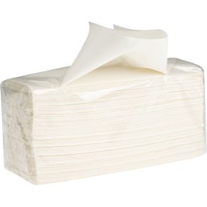 H�ndkl�deark, ABENA Care-Ness Excellent, 2-lags, Z-fold, 23x21cm, 8 cm, hvid, nyfiber, Easy-pac