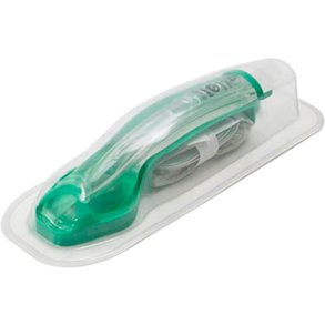 I-gel, O2 Resus Pack, 4, gr�n, patientv�gt 50-90 kg, steril med gel, fiksering og sugekateter 12 FG *Denne vare tages ikke retur*
