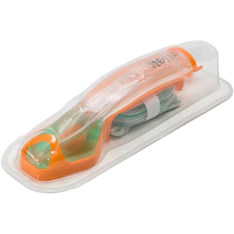 I-gel, O2 Resus Pack, 5, orange, patientv�gt >90 kg, steril med gel, fiksering og sugekateter 12 FG *Denne vare tages ikke retur*