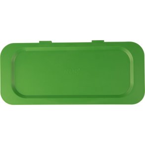 L�g til affaldsspand, S�kko-Boy, 14,5x32,5x1cm, gr�n, genanvendt plast