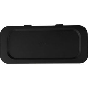 L�g til affaldsspand, S�kko-Boy, 14,5x32,5x1cm, sort, genanvendt plast
