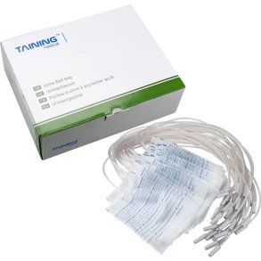 Urinpose, sengepose, Taining, 90cm, 1500 ml, etkammer, NRV/U.BO