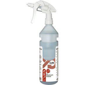 Bruseflaske, Diversey, 750 ml, til Sure Washroom Cleaner, hvidt brusehoved