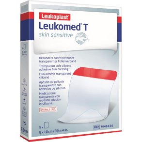 Filmforbinding, Leukomed T, 8x10cm, latexfri, steril *Denne vare tages ikke retur*