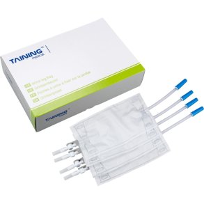 Urinpose, benpose, Taining, 15cm, 600 ml, etkammer, DV/NRV, nattilkobling