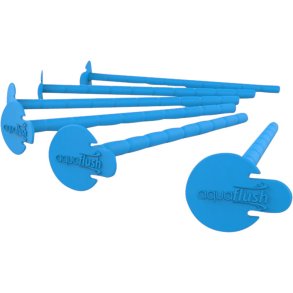 Ace stopper, Aquaflush, CH 14, 10cm, bl�, silikone *Denne vare tages ikke retur*