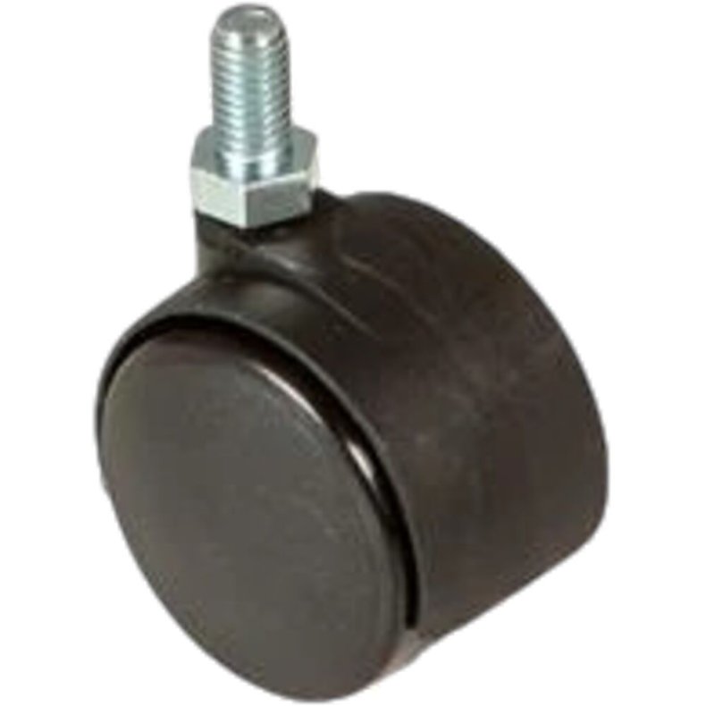Hjul, Tina Trolleys, �40mm, sort, m�belhjul *Denne vare tages ikke retur*