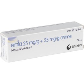 Creme, Emla, 1 tube a 30 g *Denne vare tages ikke retur*