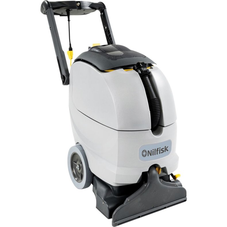 T�pperenser, Nilfisk, ES300, gr�, walk-behind, 34/26,5 liter, 410 mm *Denne vare tages ikke retur*