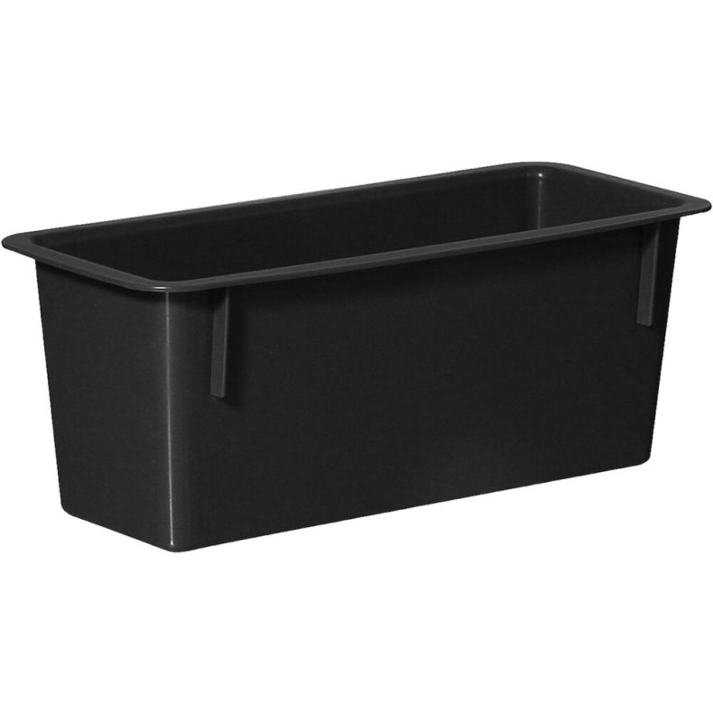 Indsats, Aved�re, sort, genanvendt plast, 2 l