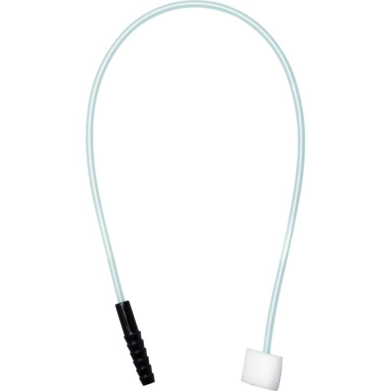 Iltkateter, CH 10, 40cm, hvid/bl�, med skumkompres, steril, enkeltpakket *Denne vare tages ikke retur*