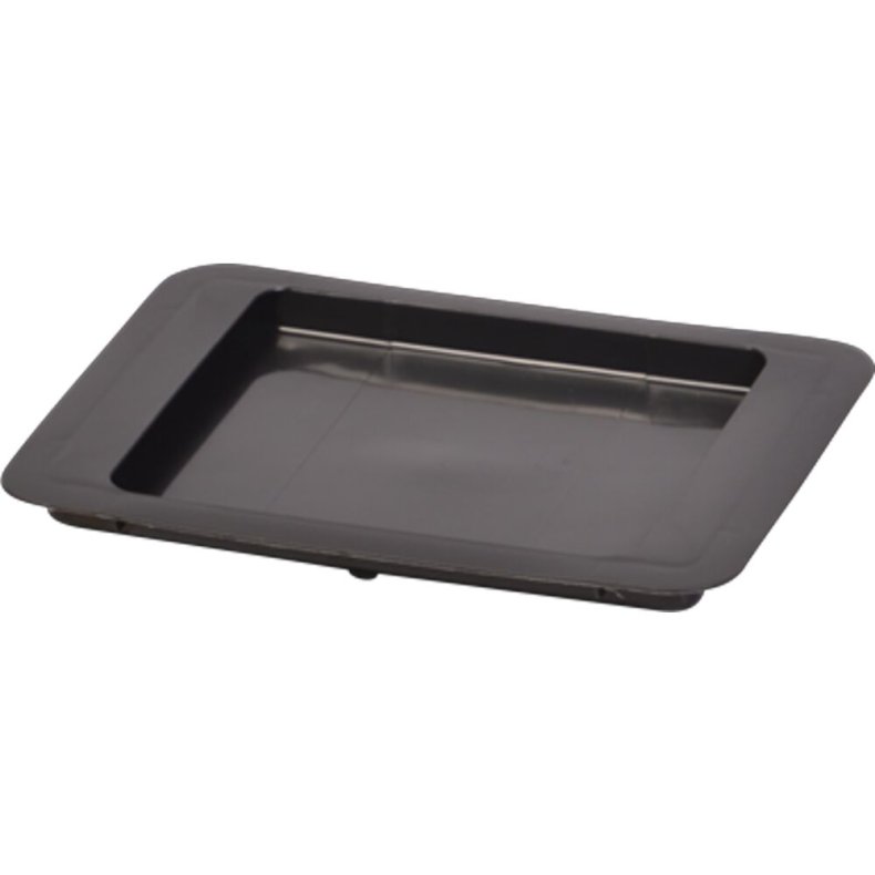 L�g, Aved�re, 34x24,8x2,1cm, sort, genanvendt plast, til 20 ltr. affaldsspand