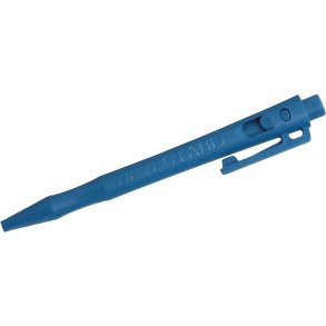 Detekterbar kuglepen, bl�, udtr�kkelig pen *Denne vare tages ikke retur*