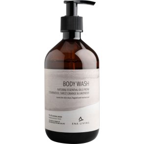 Body Wash, Ena Living, 500 ml, uden farve med parfume