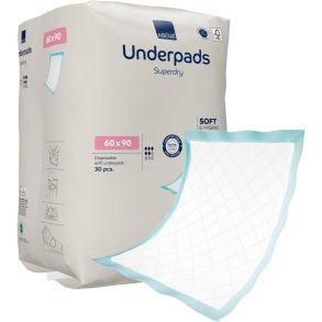 Underlag, ABENA Underpads Superdry, 60x90cm, med SAP