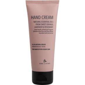 H�ndcreme, Ena Living, 75 ml, tube, uden farve, med parfume