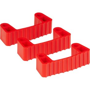 Reserveb�nd, Vikan, 0,12x0,1cm, r�d, TPE gummi *Denne vare tages ikke retur*