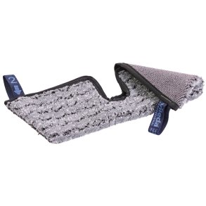 Skrubbemoppe, Vileda Swep Duo r-SafetyPlus Pro, gr�, polyester, 35 cm, lommer, 35% genanvendt *Denne vare tages ikke retur*