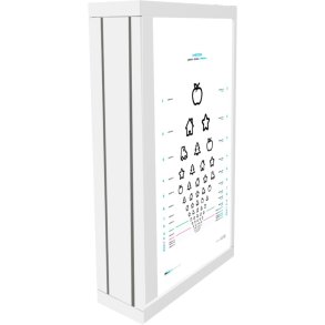 Synspr�vetavle, 39x62cm, 3 meter, Eyekey, figurtavle til kabinet *Denne vare tages ikke retur*