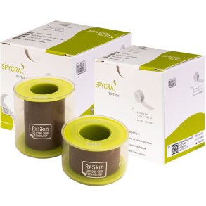 Tape, Spycra Sil-Tape, 3m x 2,5cm, brun, med silikonekl�b, usteril *Denne vare tages ikke retur*