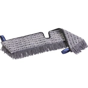 Moppe, Vileda Swep Duo r-MicroCombi Pro, gr�, polyester/PP, 65 cm lommer, 50% genanvendt *Denne vare tages ikke retur*