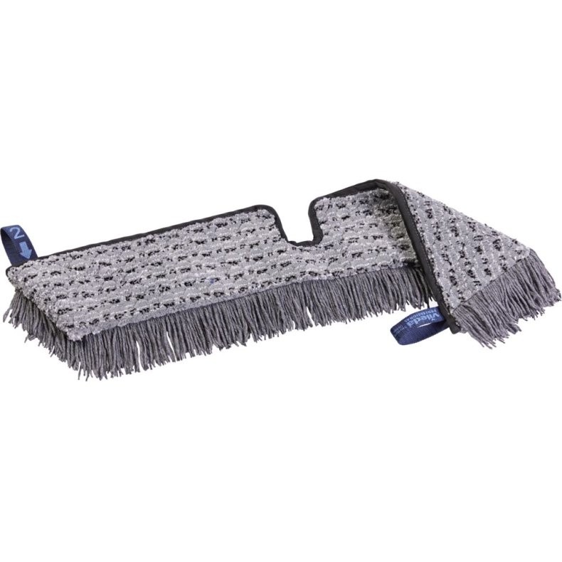 Moppe, Vileda Swep Duo r-MicroCombi Pro, gr�, polyester/PP, 65 cm lommer, 50% genanvendt *Denne vare tages ikke retur*