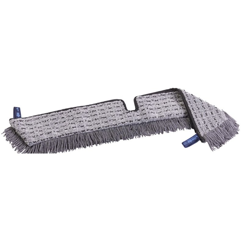 Moppe, Vileda Swep Duo r-MicroCombi Pro, gr�, polyester, 85 cm lommer, 51% genanvendt *Denne vare tages ikke retur*