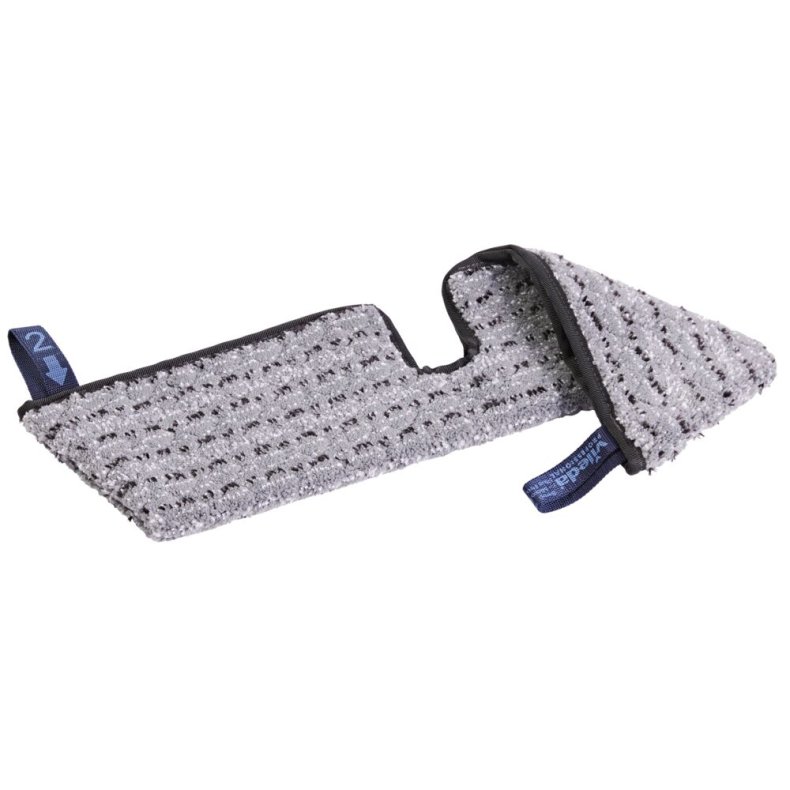 Moppe, Vileda Swep Single r-MicroPlus Pro, gr�, polyester/PP, 50 cm,  lommer, 39% genanvendt *Denne vare tages ikke retur*