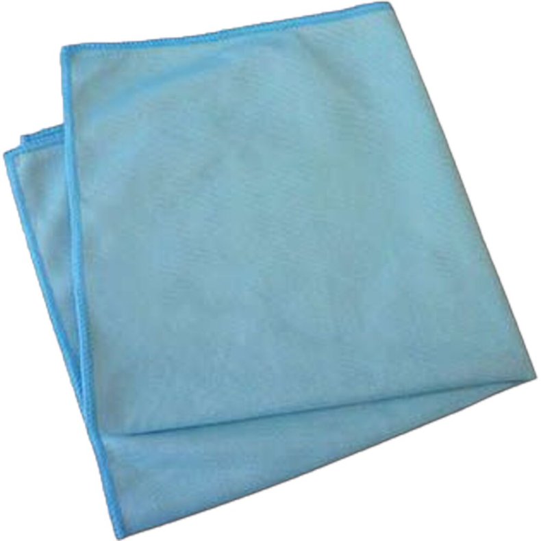 Glasklud, Unger MicroWipe Lite, 60x80cm, bl�, mikrofiber/polyester *Denne vare tages ikke retur*