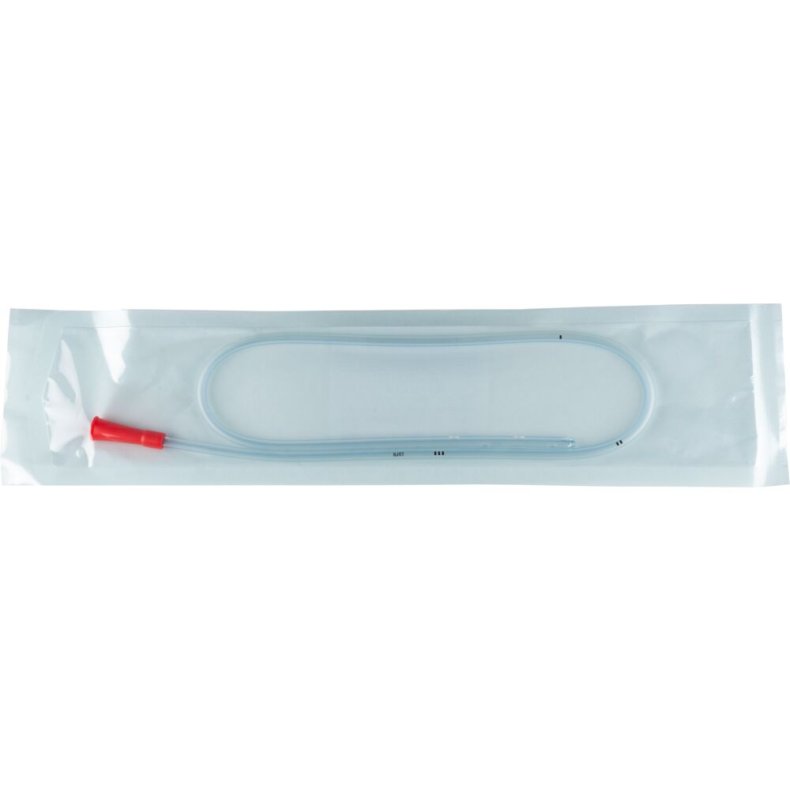 Mavesonde, CH 18, 80cm, r�d, standard, DEHP-fri, med r�ntgensynlig linje