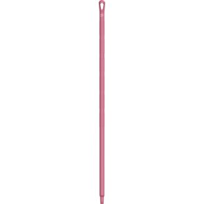 Skaft med gevind, Vikan, 130cm, �3,2cm, pink, glas/PP, ultra hygiejnisk *Denne vare tages ikke retur*