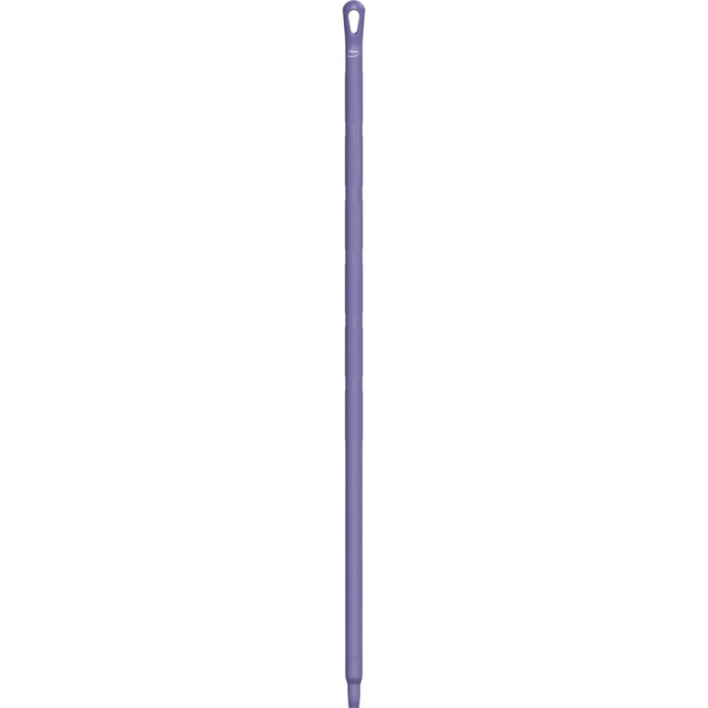 Skaft med gevind, Vikan, 130cm, �3,2cm, lilla, glas/PP, ultra hygiejnisk *Denne vare tages ikke retur*