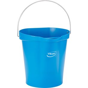 Spand til f�devarer, Vikan, 12 l, bl�, PP, metal- og r�ngtendetekterbart additiv *Denne vare tages ikke retur*