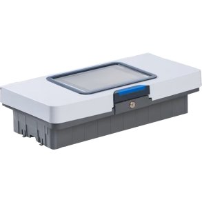L�g, Vileda Origo, 29x58x15cm, gr�, plast, med l�s, til tablets *Denne vare tages ikke retur*