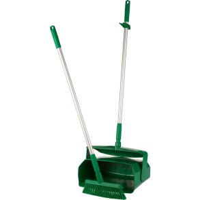 Fejebakkes�t, Vikan, gr�n, aluminium/polyester/PP/rustfrit st�l, medium b�rsteh�r *Denne vare tages ikke retur*